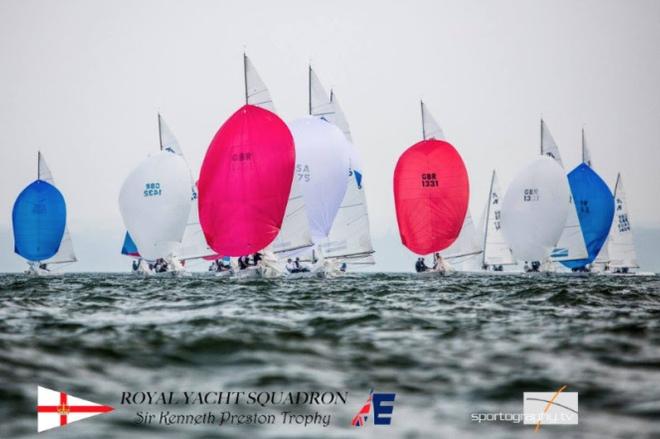 Fleet in action – Sir Kenneth Preston Trophy Regatta © Sportography.tv